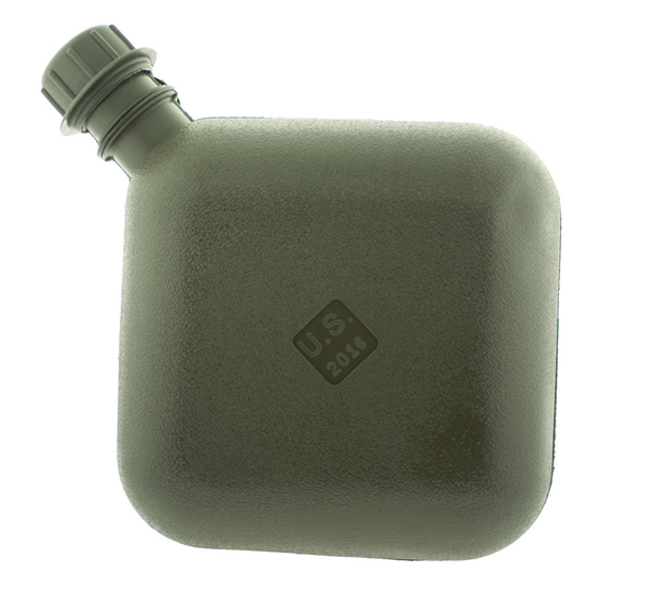 US Military 2 Quart Plastic Water Canteen, Hydration