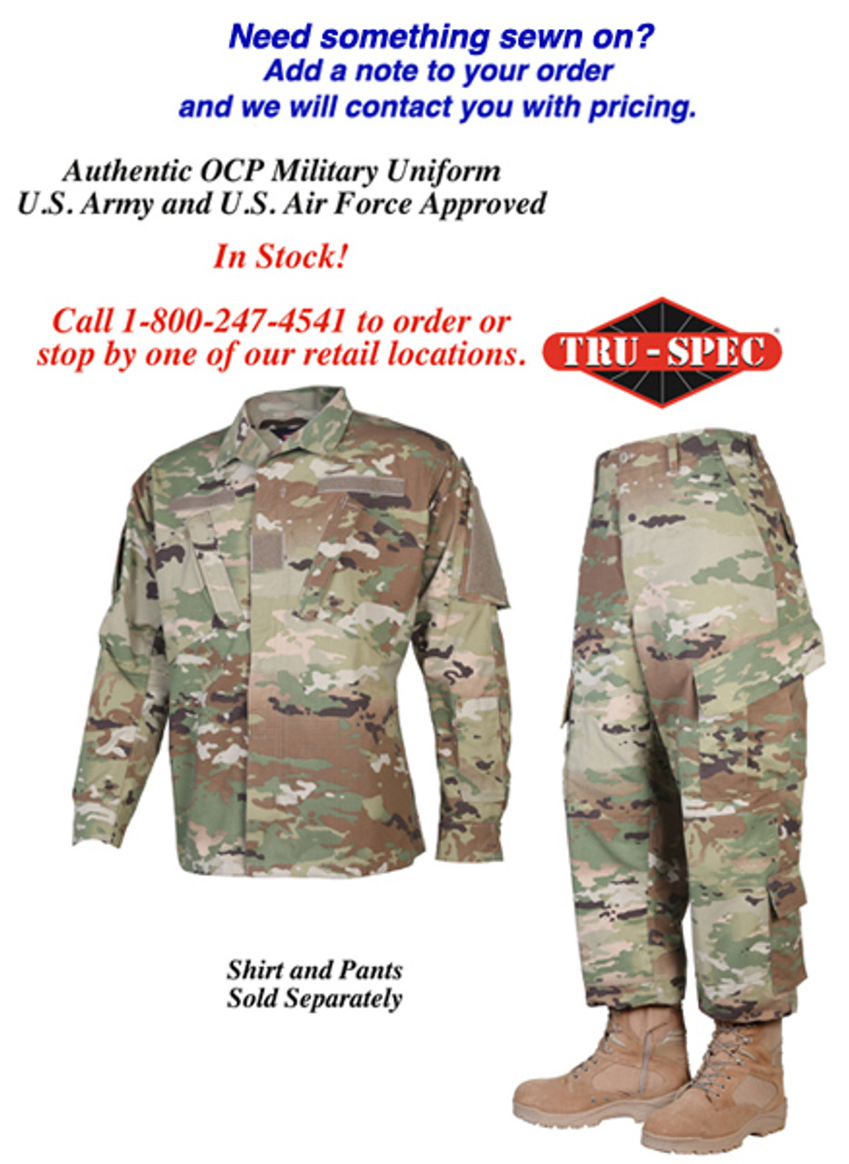 TRU-SPEC OCP Scorpion Uniform Shirt - Regular Length