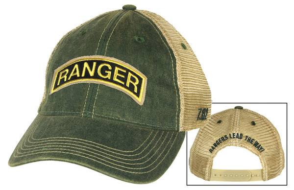 TRUCKER HAT-RANGER TAB OD