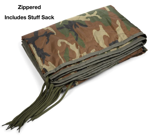 未使用品　米軍実物　LINER WETWEATHER PONCHO ジッパー付き USMC Zippered Wet Weather Poncho Liner | Smith's Surplus