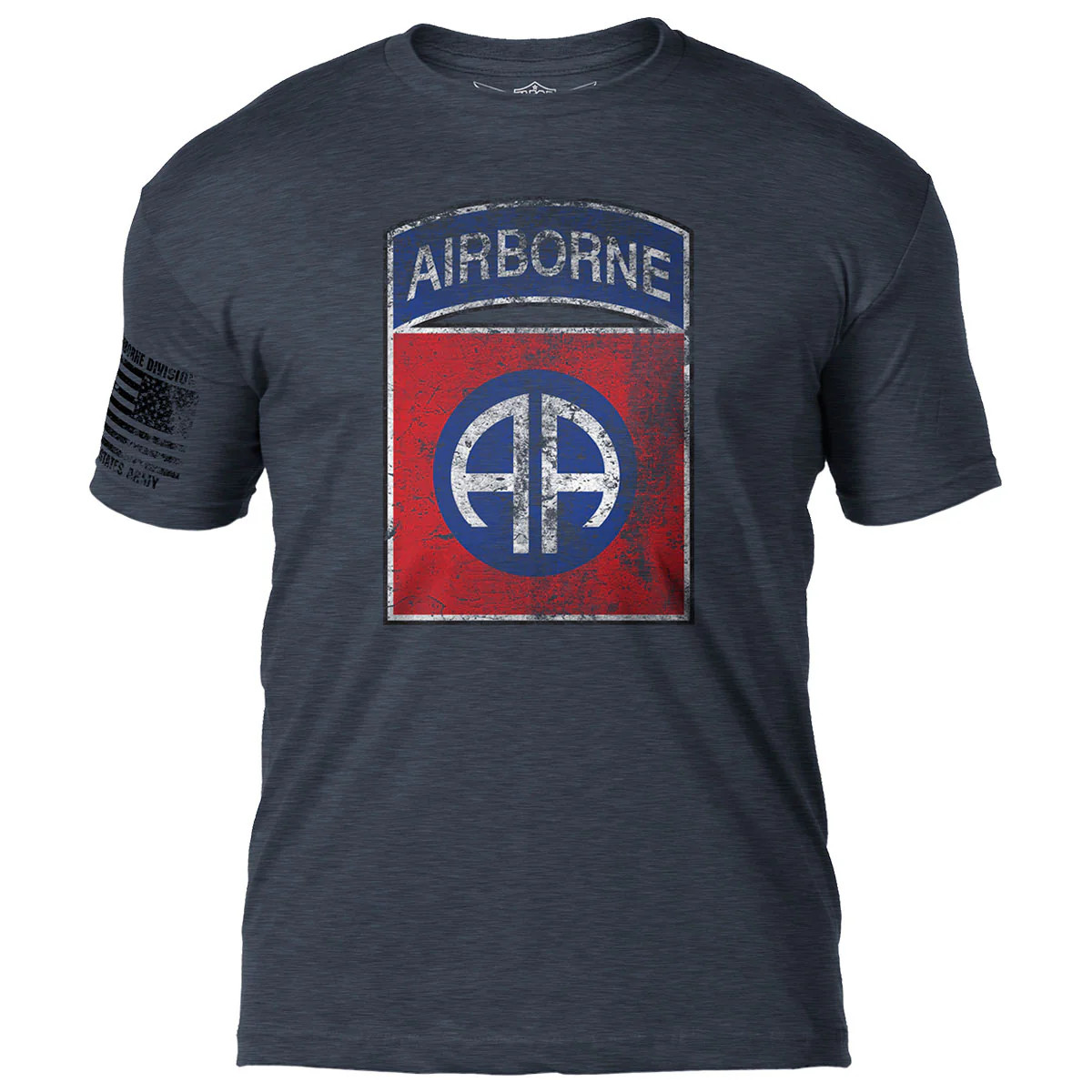 82nd Airborne Division Ranger Infantry T-Shirt – US Army Insignia – Gildan 100% Cotton