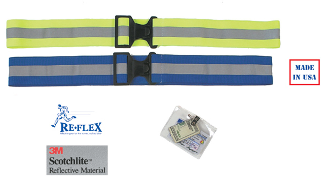 Elastic adjustable reflective safety belts - . Gift Ideas
