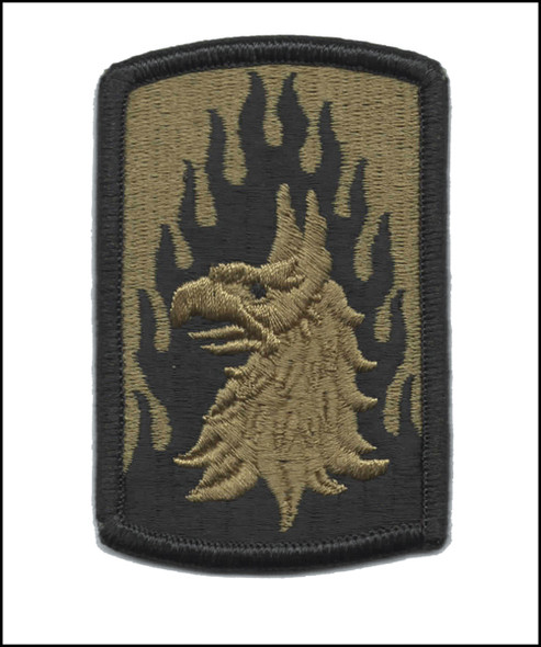 Patch-12th Aviation Brigade-OCP with hook fastener