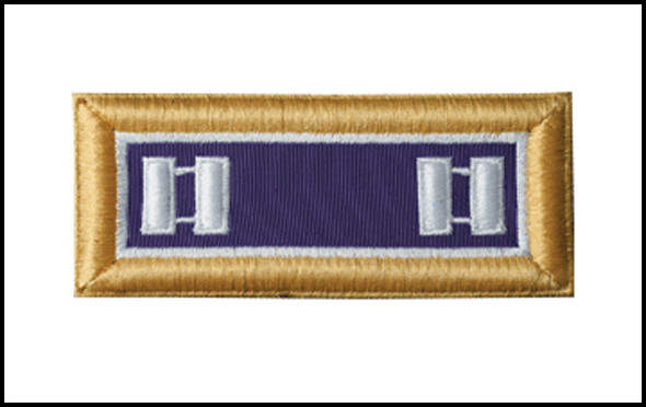 Shoulder Board-Male Civil  Affairs Captain