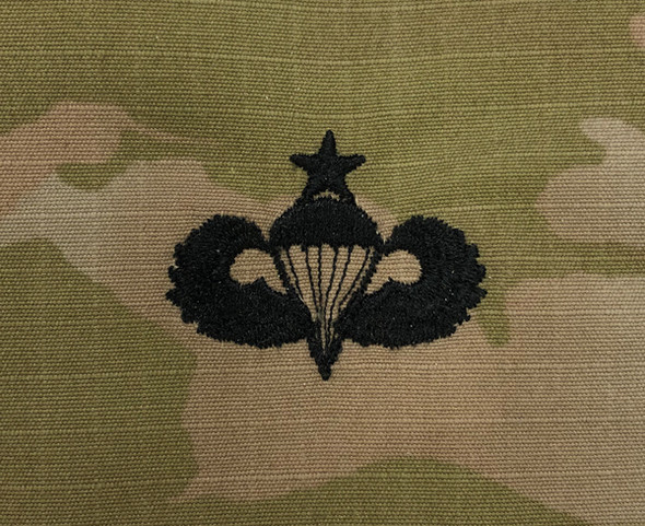 Qualification Badge- Senior Jump Wings -OCP Sew-On