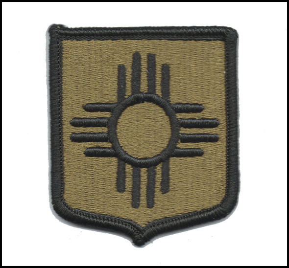 Patch-New Mexico National Guard-OCP with hook fastener