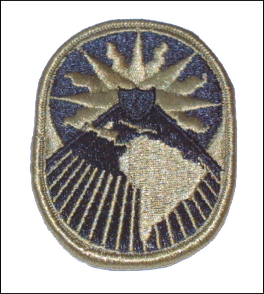 Patch - United States Army Element of U.S. Southern Command -OCP with hook fastener