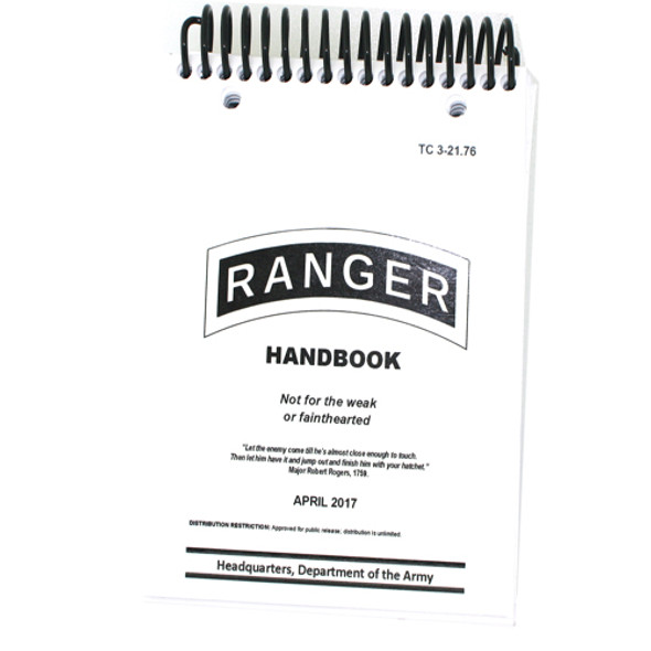 Waterproof Ranger Handbook