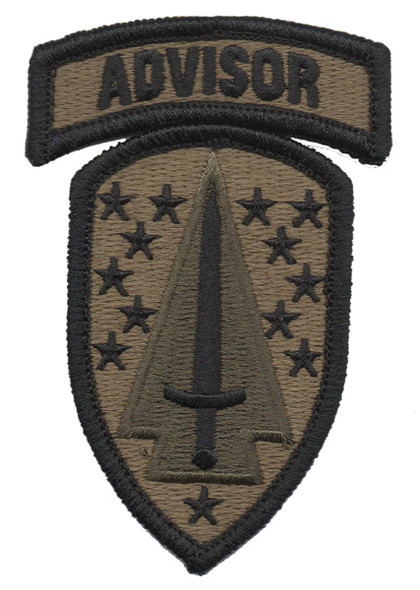Patch-SFAB with Advisor Tab-OCP with hook fastener