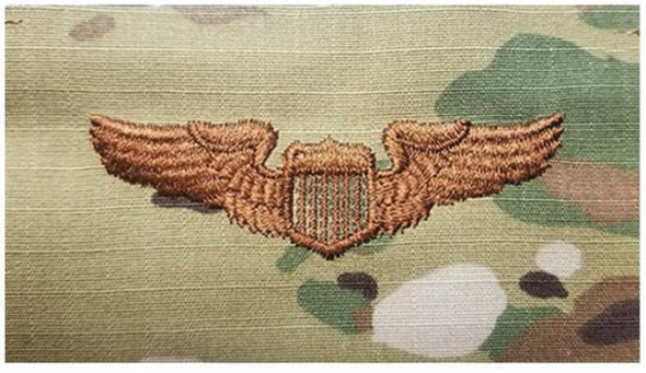 Air Force Qualification Badge-Pilot Basic- OCP Sew-On