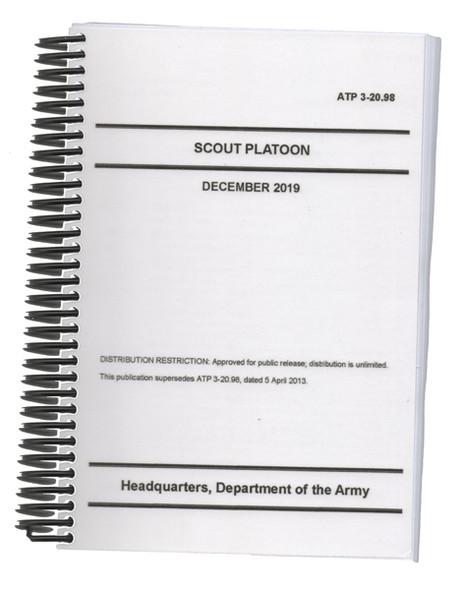 ATP 3-20.98 Scout Platoon Book