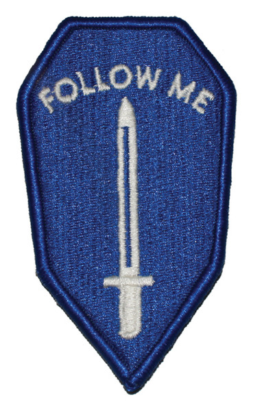 Patch-Infantry School-Dress with Hook Fastener