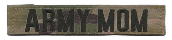 Army Mom Embroidered Name Tape