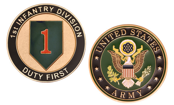 1st Infantry Division Coin