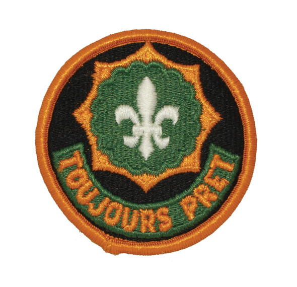 Patch-2nd Cavalry Regiment-Color with hook fastener