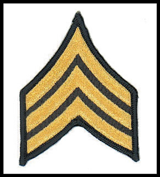 Army Rank/Insignia Enlisted-E5 SGT Female Dress Green