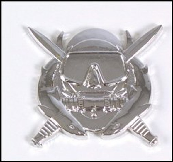 Qualification Badge-Special Ops Diver-Sta-Brite Metal Pin-On