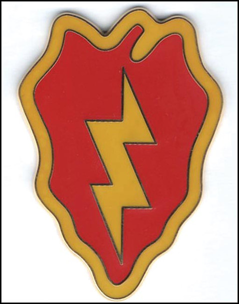 STA-BRITE Combat Service Badge - 25th Inf Div