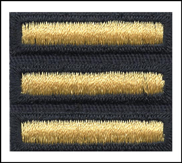 Combat Service Stripes - Male Dress Blue Three (18 Months)