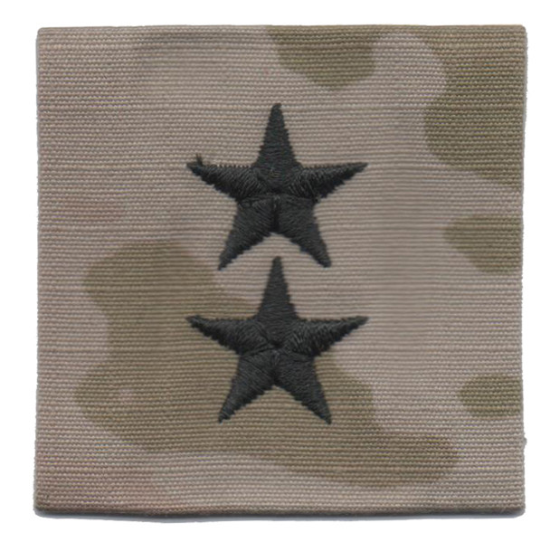 Rank-MG, Major General- OCP (Single) with hook fastener