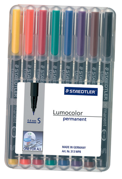 Alcohol Markers 8 Pack Fine