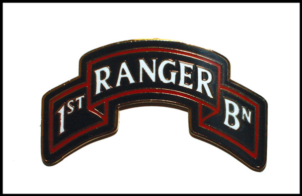 STA-BRITE Combat Service Badge - 75th Infantry 1st Battalion