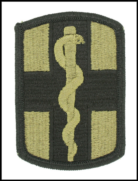 Patch-1st Medical Brigade-OCP with hook fastener