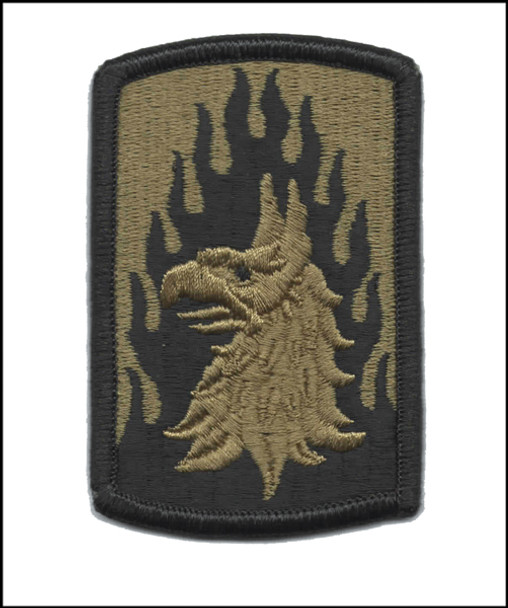 Patch-12th Aviation Brigade-OCP with hook fastener