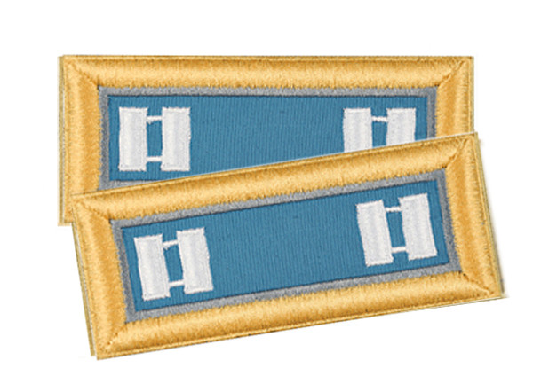 Shoulder Board-Male Military Intelligence Captain