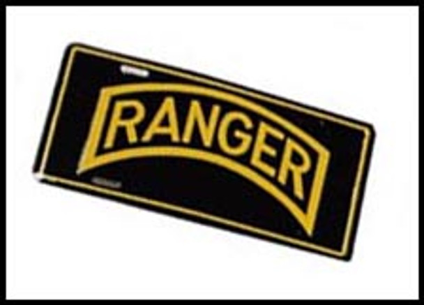 Metal Ranger License Plate.