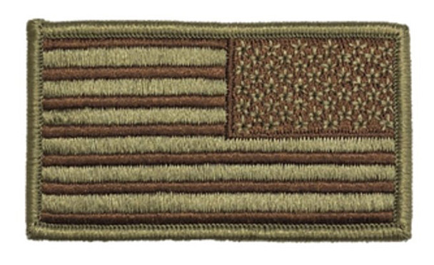 Air Force Patch-Reverse U.S. Flag-OCP with hook fastener