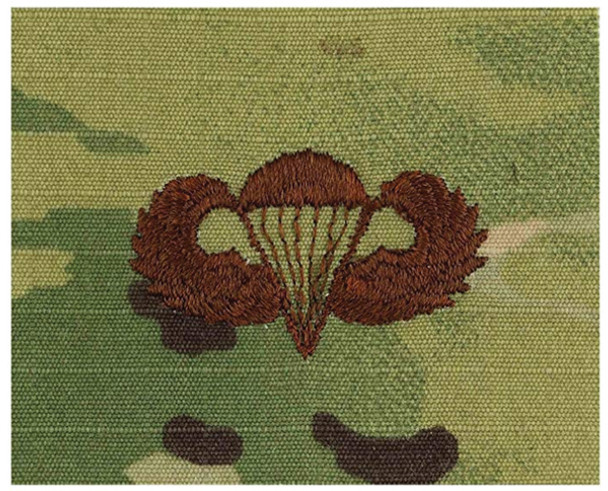 Air Force Qualification Badge-Parachutist Jump Wings Basic- OCP Sew-On