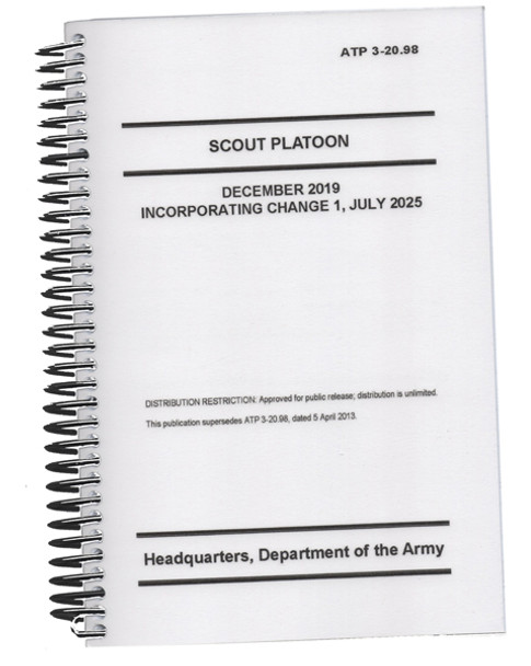 ATP 3-20.98 Scout Platoon Book