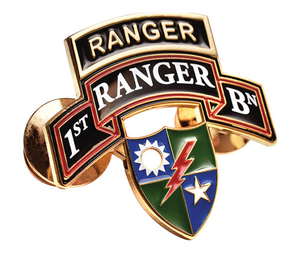 Lapel Pin - 1st Ranger Bn