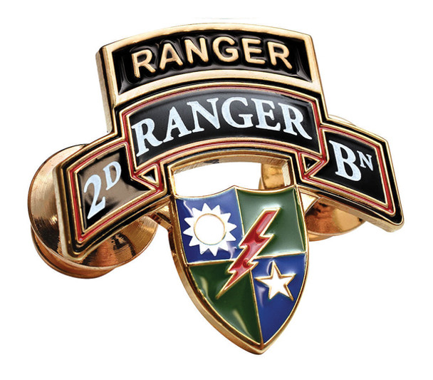 Lapel Pin - 2nd Ranger Bn