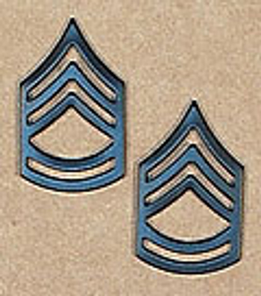 Rank-SFC E7, Sergeant First Class-Subdued Metal Pin-On