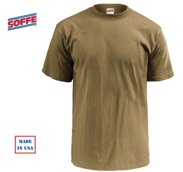 100% Cotton Military Short Sleeve T-Shirts (3 Pack)