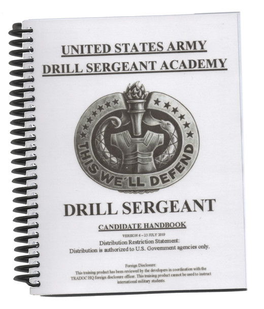 Drill Sergeant Candidate Handbook