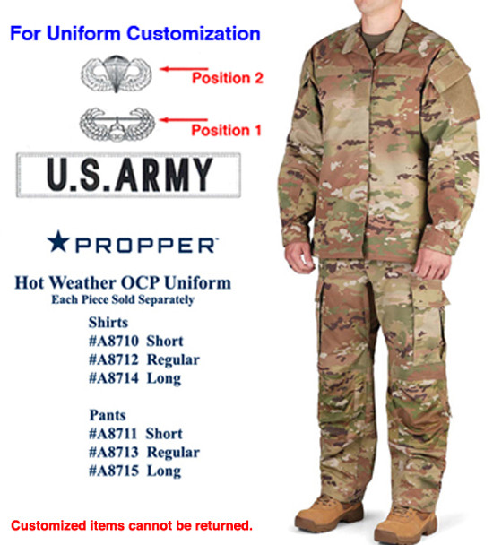 Propper Hot Weather OCP Shirt - Regular Length