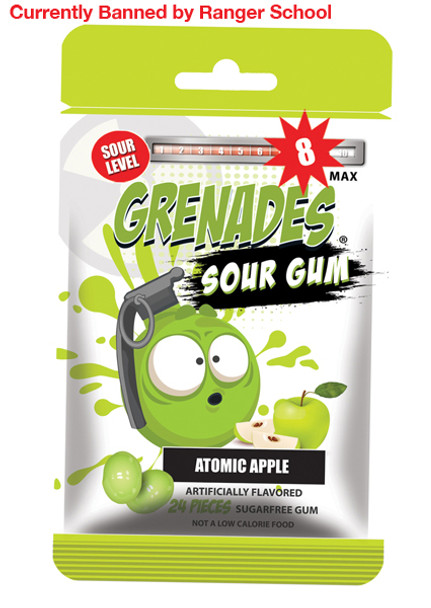 Grenades Gum SOURS - Atomic Apple
