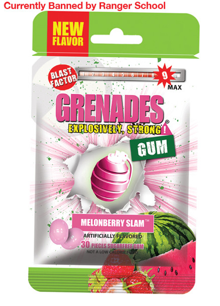 Grenades Gum - MelonBerry Slam