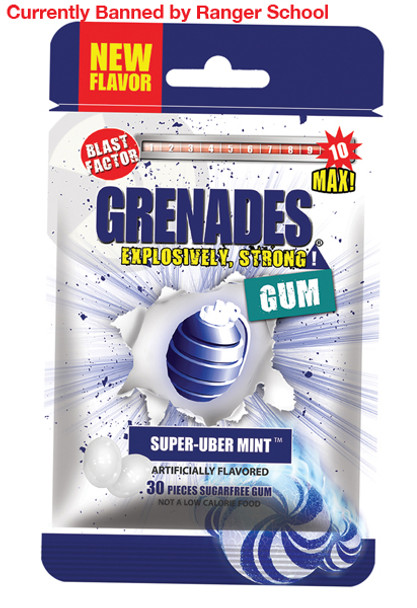Grenades Gum - Super-Uber Mint