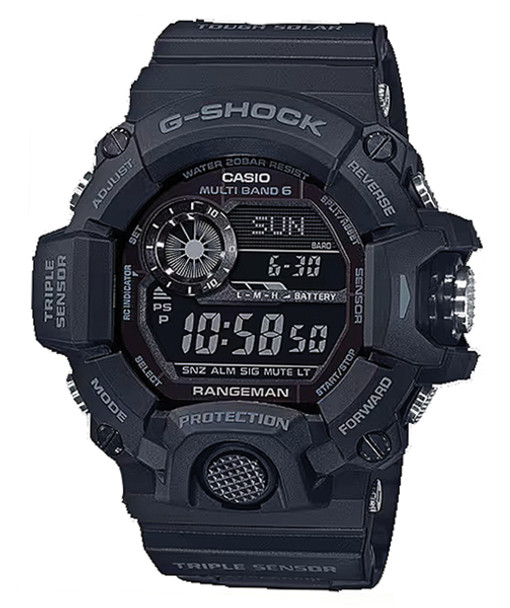 G-SHOCK GW9400-1B Solar Powered Watch