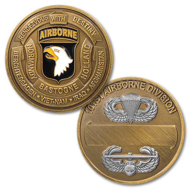 101st Airborne Division Coin