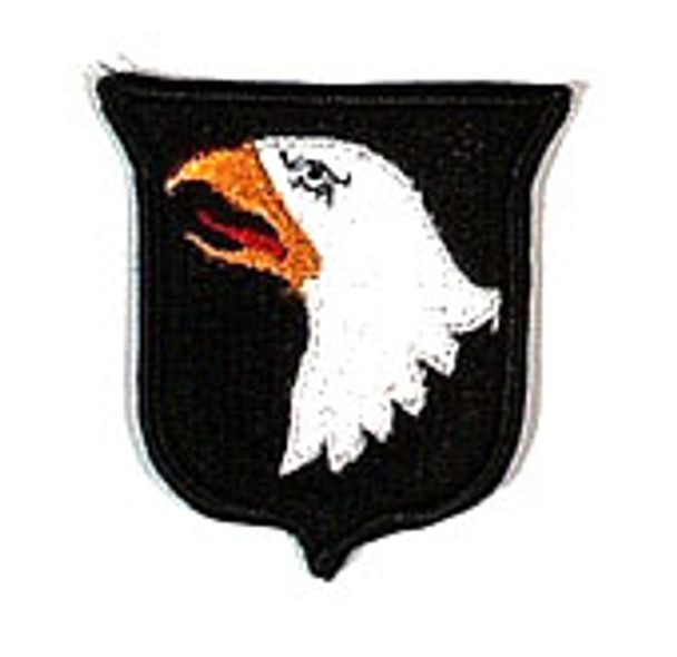 Patch-101 Airborne Division-Dress with Hook Fastener