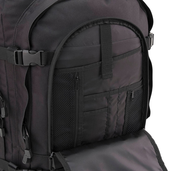 Blaze Backpack Showing Zippered Compartment