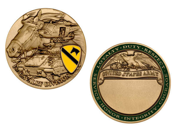 1st Cavalry Division Coin