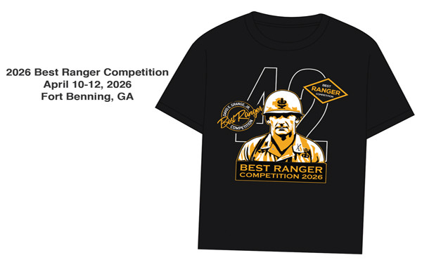 T-Shirt Official 2026 Best Ranger Competition
