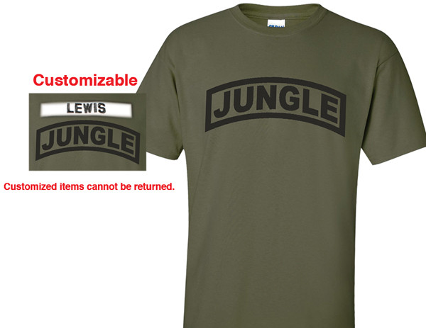 Jungle Moisture Wicking Short Sleeve T-Shirt