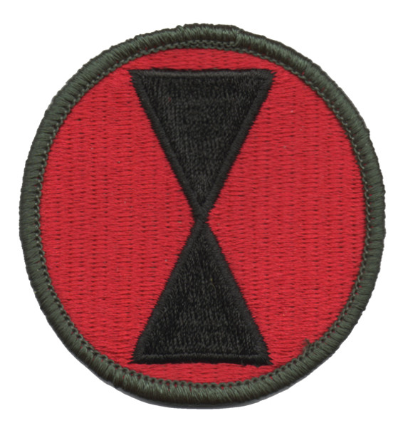 Patch-7 Infantry Division-Dress